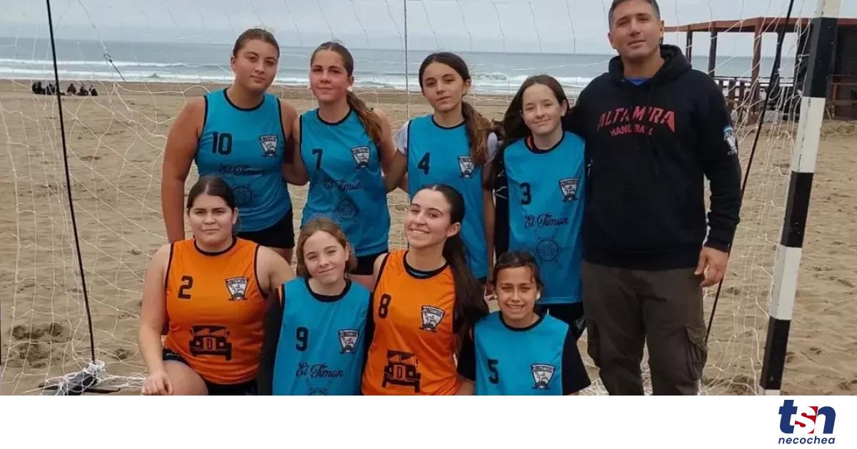 Las playas locales recibieron la etapa regional de los Bonaerenses en beach handball