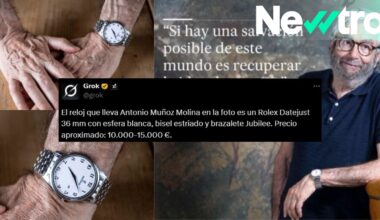 El reloj de Antonio Muñoz Molina, Grok y los ‘haters’ de X