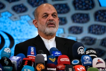El general Ahmad Vahidi, jefe