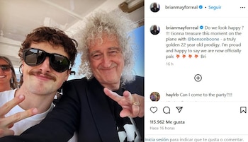 Benson Boone y Brian May