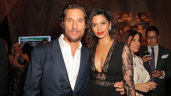 Matthew McConaughey y Camila Alves