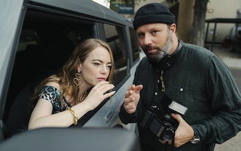 Emma Stone y Yorgos Lanthimos