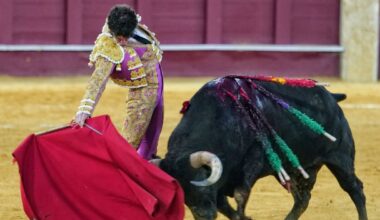 Siga en directo la segunda de la Feria de Málaga, con David Galván, Borja Jiménez y Víctor Hernández
