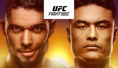Walker y Mingyang se enfrentan en la pelea estelar del UFC Shanghai — El Independiente