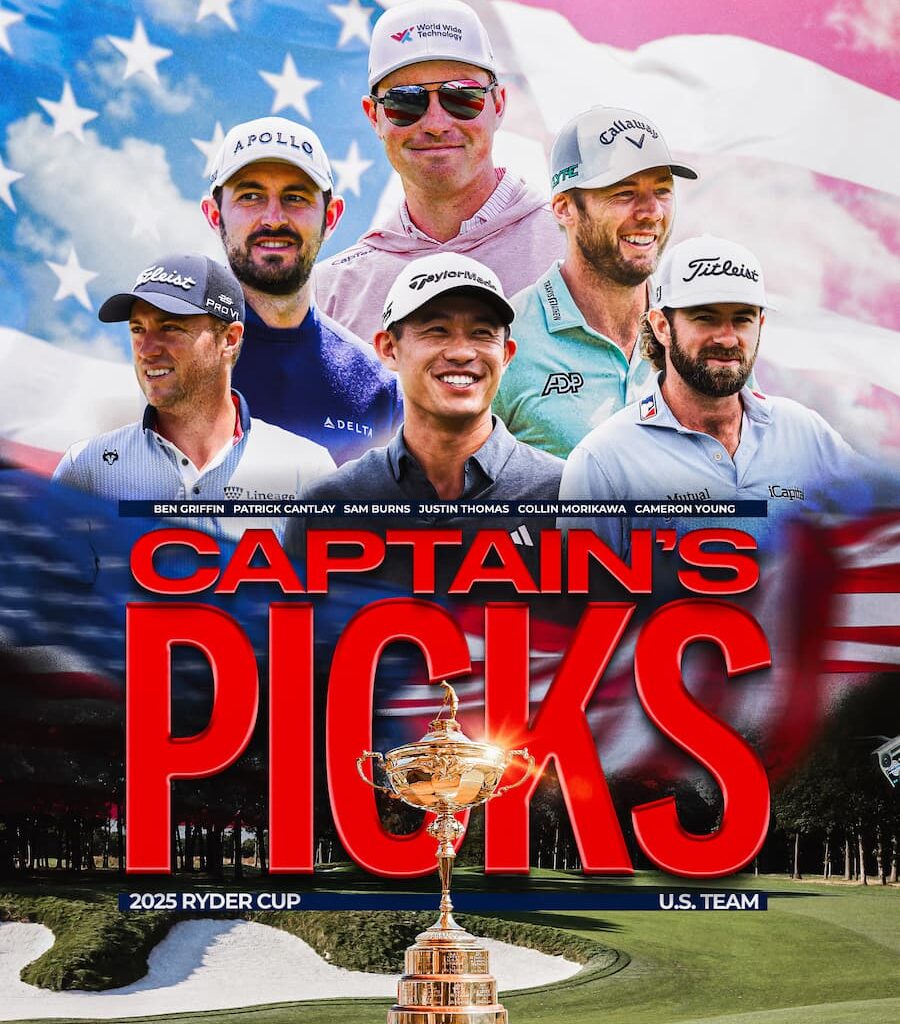 Elecciones personales de Keegan Bradley