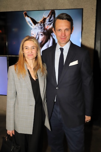María Blaquier y Paddy Neuss