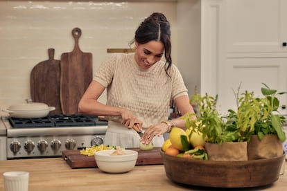 Meghan Markle, en el segundo capítulo de 'Con amor, Meghan', su docuserie de Netflix estrenada en marzo de 2025.