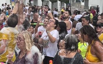 La Fiesta del Agua vuelve a la Estación en su máximo esplendor