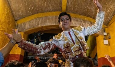 Estos son todos los festejos de la temporada de Marco Pérez