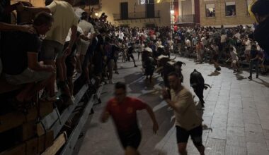 Un encierro a la luz de la luna sin sobresaltos en Blanca