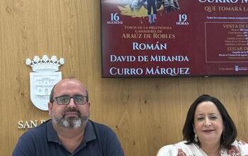 Presentado el cartel del festejo taurino de la Feria Real de San Roque, con Román, David de Miranda y Curro Márquez
