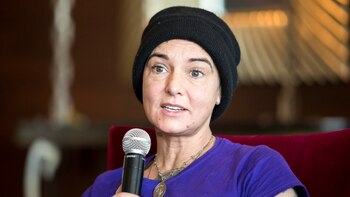 La cantautora irlandesa Sinead O'Connor