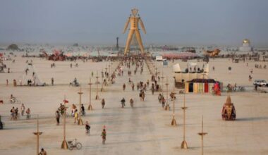Las Fallas de Nevada: un arquitecto español diseña por primera vez en la historia el Burning Man | Sociedad