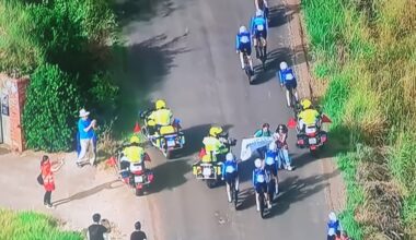 Lío con el equipo Israel en la contrarreloj de la Vuelta