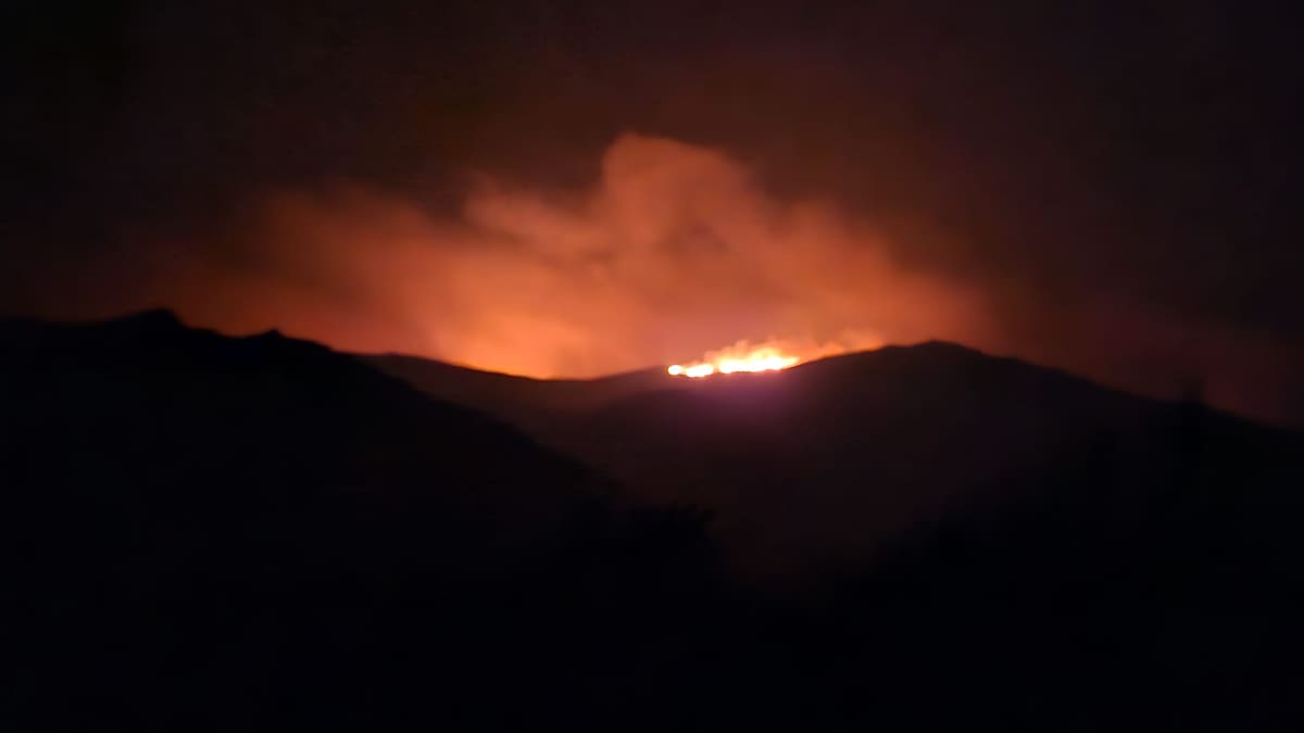 El fuego de Jarilla entra en Salamanca pero muy lejos de Candelario y en una zona rocosa | Sociedad
