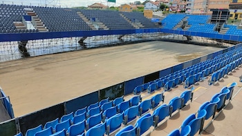 Vista de la cancha central