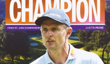 Justin Rose, JJ Spaun, FedEx St. Jude Championship, PlayOff FedEx Cup, El dinero no da la felicidad,