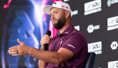 Jon Rahm promete “bañarse en leche” si cualquiera de Legión XIII triunfa en Indianápolis