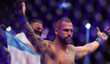 Santiago Ponzinibbio vuelve al octágono en el UFC Río: ¿cuándo pelea con Vicente Luque? :: Olé USA