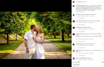 Prince Jackson y Molly Schirmang