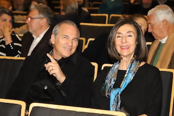 Javier Iturrioz y Cristina Carlisle
