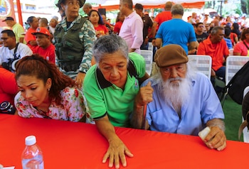 El chavismo movilizó su aparato