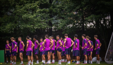Último entrenamiento en Corea