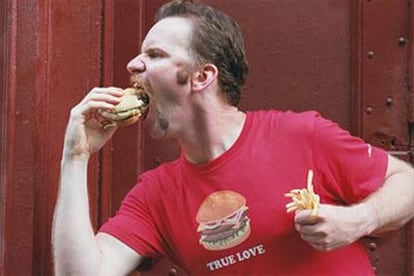Morgan Spurlock, director y actor de 'Super Size Me'.