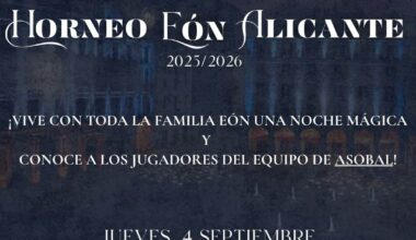 Los detalles de la presentación oficial Horneo EÓN Alicante