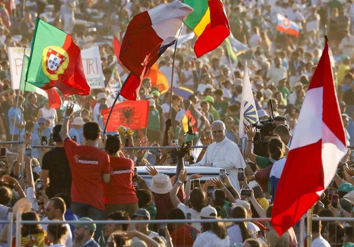 El Papa visita en Roma al joven de Cartagena Ignacio Gonzálvez, ausente en la JMJ al ser hospitalizado