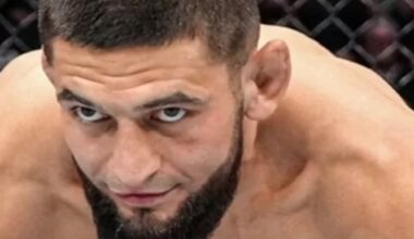 Derrames y una boca aplastada: los estragos de Khamzat Chimaev, la mayor bestia de la UFC