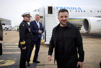 Volodimir Zelensky.
