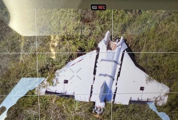 El dron hallado en Lituania