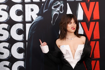 Para “Scream VI”, combinó camisa