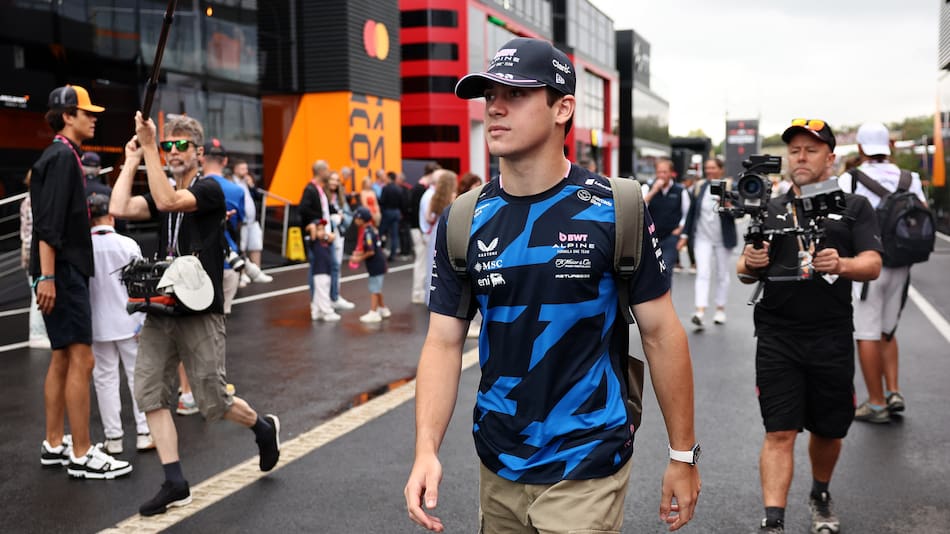 Franco Colapinto en el GP de Hungría