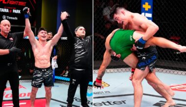El argentino Kevin Vallejos sumó otro aplastante triunfo en la UFC y pidió ganar el bono de 50 mil dólares