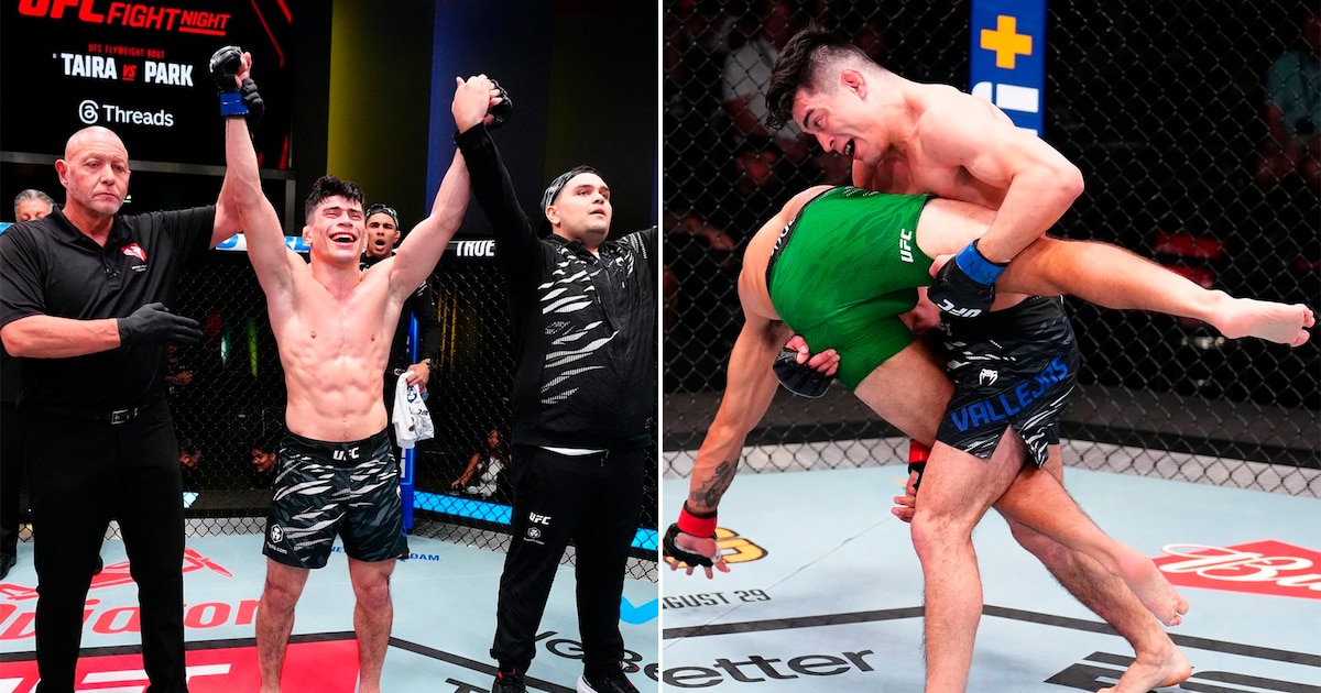 El argentino Kevin Vallejos sumó otro aplastante triunfo en la UFC y pidió ganar el bono de 50 mil dólares
