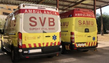 Un SVB y una SAMU en imagen de archivo