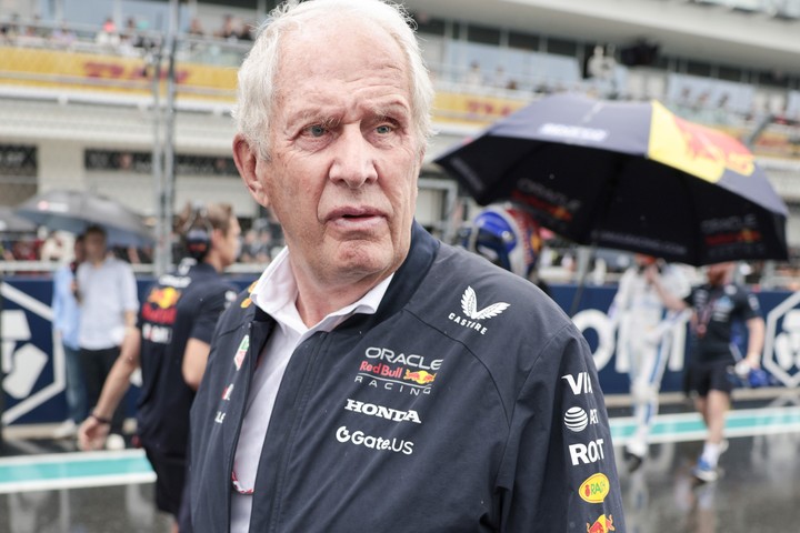 Helmut Marko, asesor deportivo de Red Bull y jefe de su academia de pilotos. 
(EFE/EPA/SHAWN)