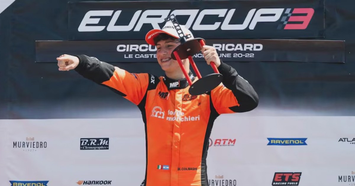 Un argentino más que pone rumbo a la F1: Mattia Colnaghi llegará a la Fórmula 3 en 2026
