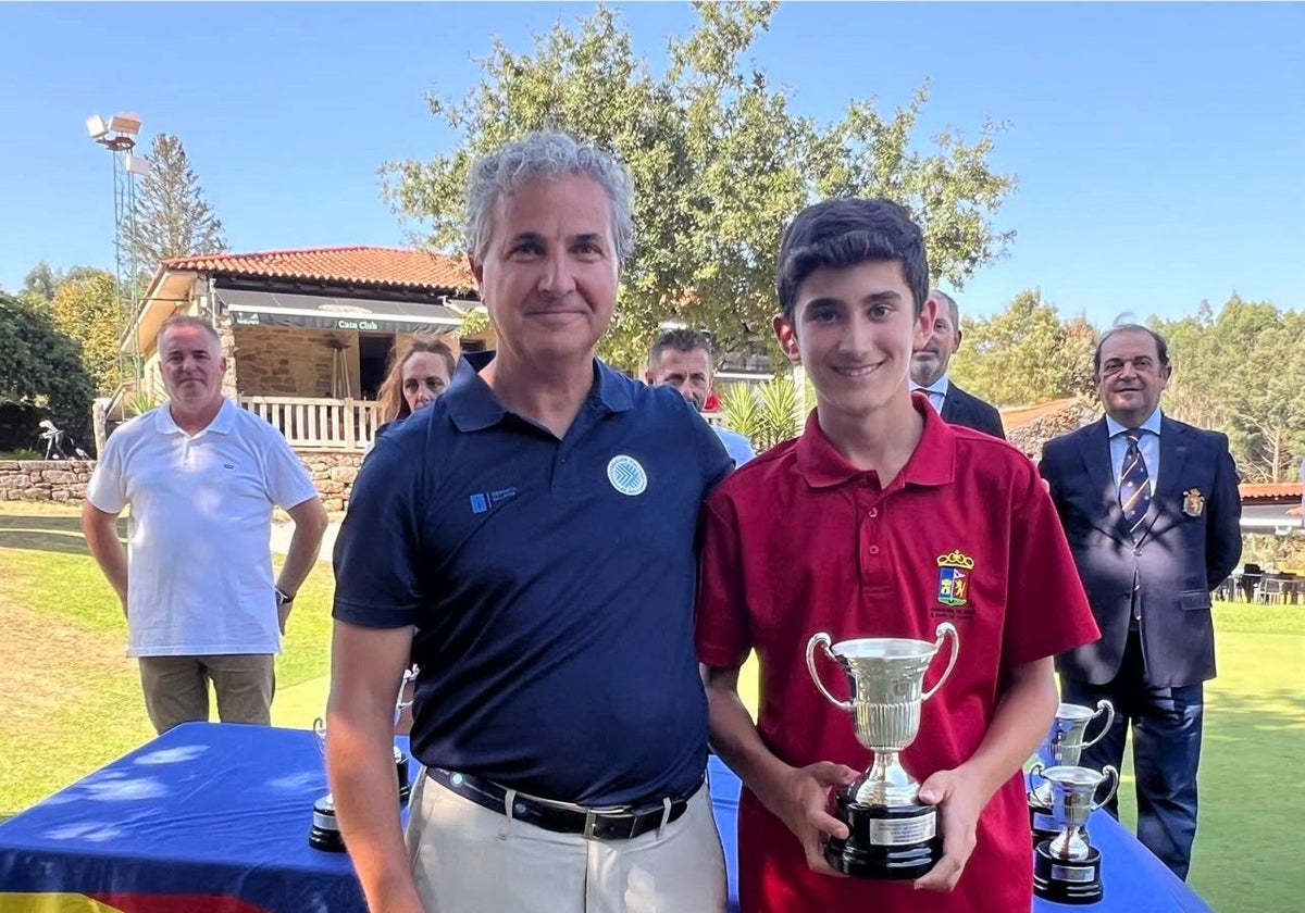 Diego Martín, de La Valmuza, campeón de España infantil