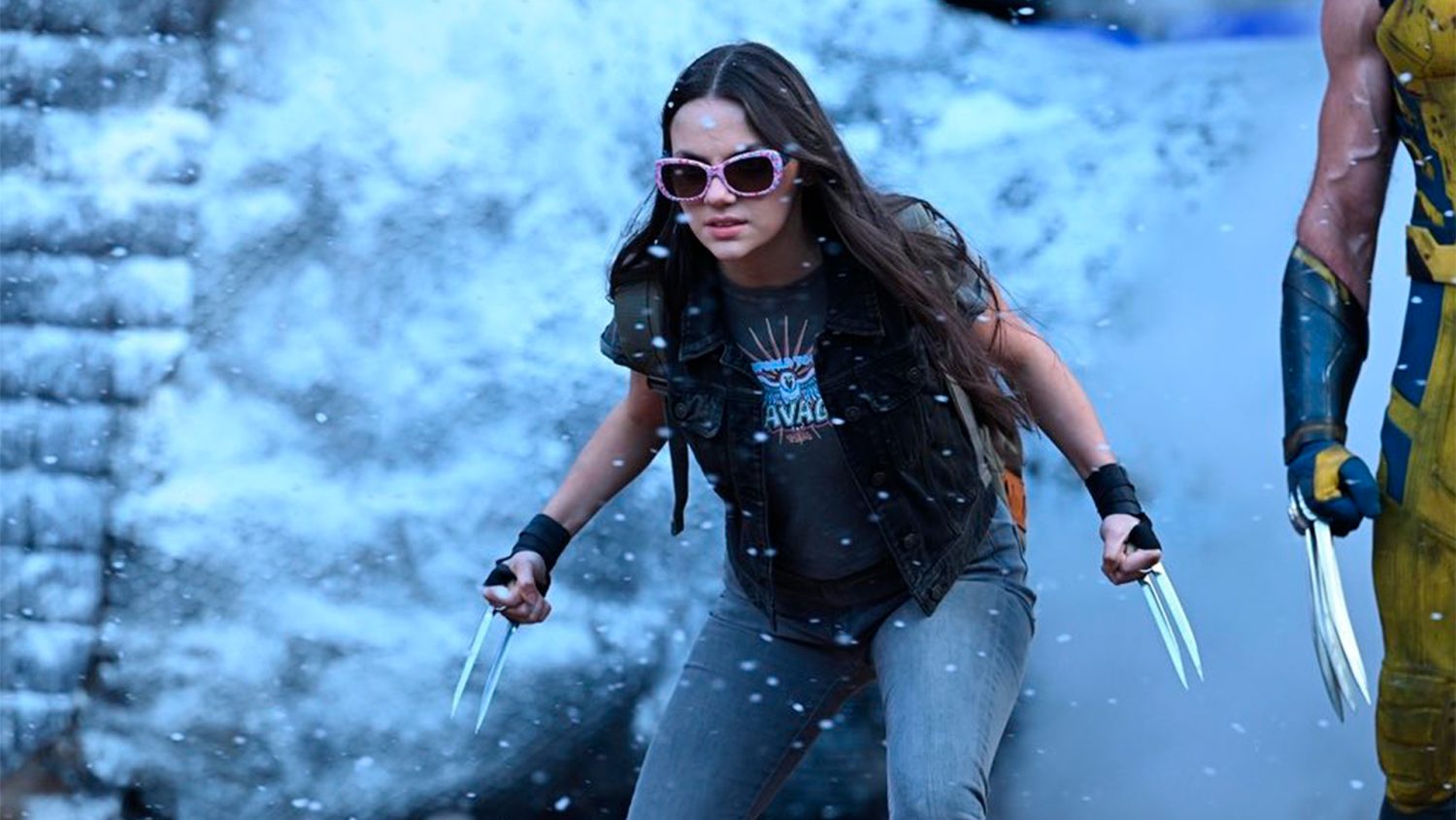 X-23 Dafne Keen Deadpool y Lobezno
