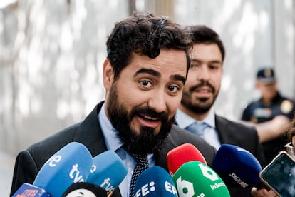 El eurodiputado Alvise Pérez, presidente del partido Se Acabó la Fiesta (SALF).