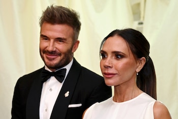 David Beckham y Victoria Beckham
