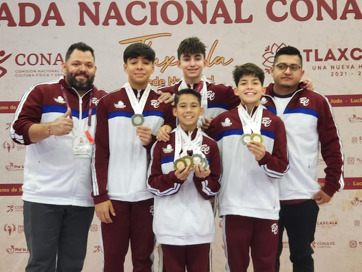 Gimnastas brillan en la Olimpiada Nacional 2025