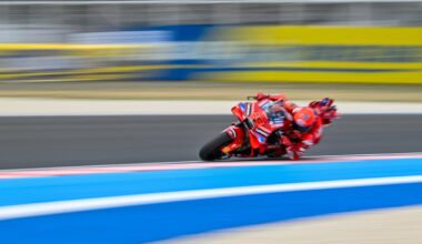 Marc Márquez toma una de las curvas del nuevo circuito del Mundial, en Hungría.