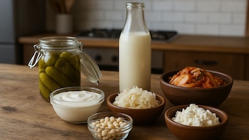 Entre los alimentos fermentados, mencionó