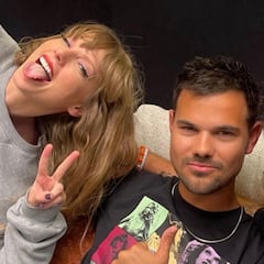 Esta fue la reacción de Taylor Lautner al compromiso de su exnovia, Taylor Swift, con Travis Kelce 