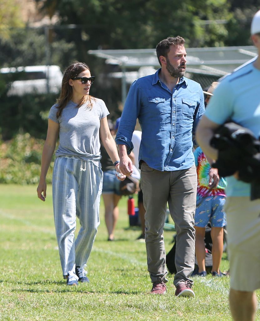 Jennifer Garner y Ben Affleck vistos en Los Angeles, California, en septiembre de 2019.