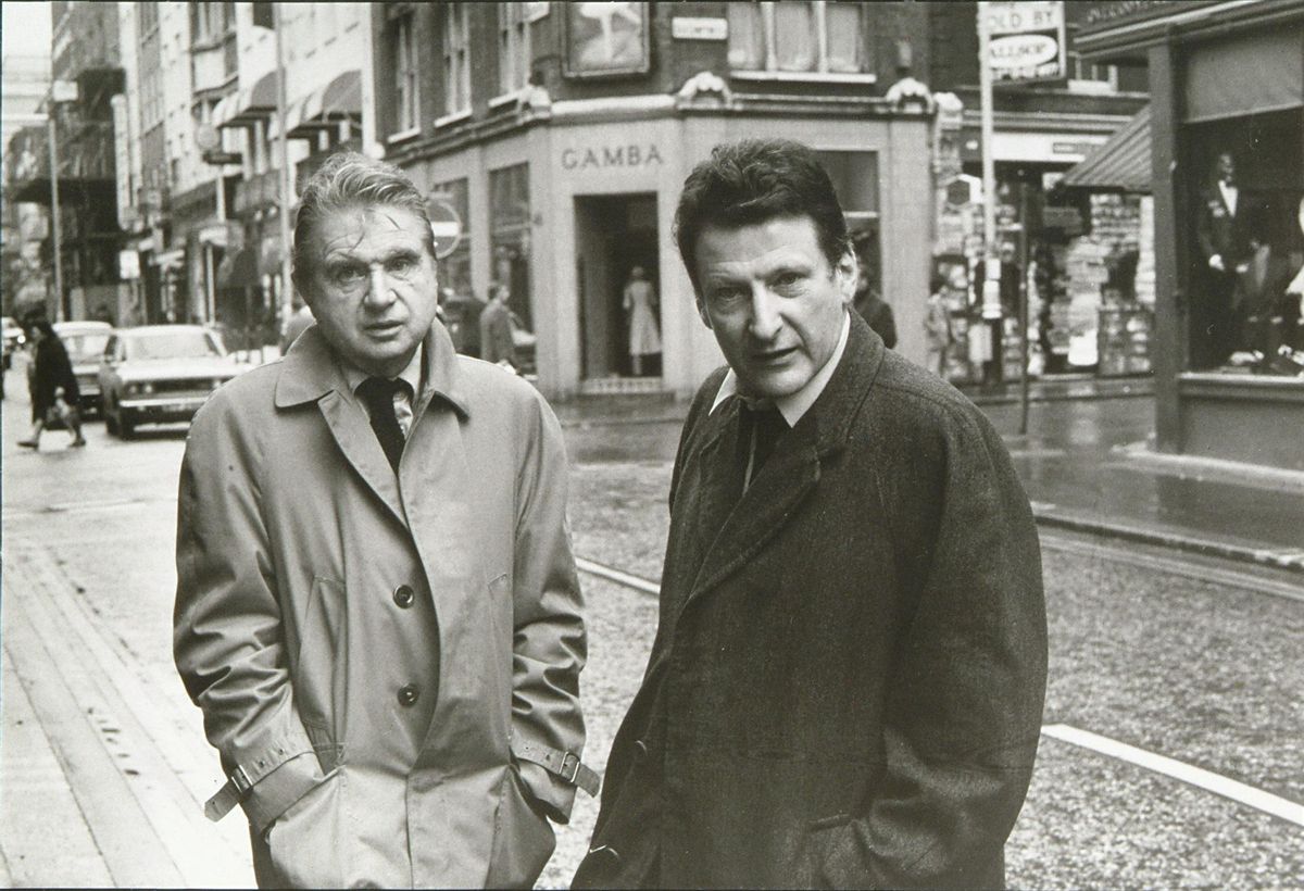 Retrato de Francis Bacon y Lucian Freud (1974), de Harry Diamond.